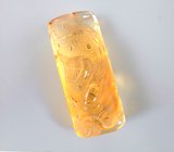 Крупный резной цитрин 62,5 карата
