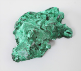 Крупный плисовый уральский малахит 91,06 карата