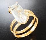 Кольцо с чистейшим крупным данбуритом 5,54 карата