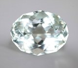 Чистейший платиново-зеленый аметист авторской огранки 24,26 карата