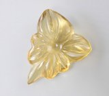 Крупный резной цитрин 22,29 карата