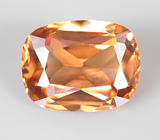 Желто-оранжевый циркон высокой чистоты 1,74 карата