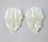 Пара резного нефрита 11,65 карата