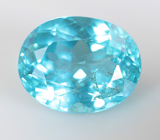 «Неоновый» апатит 2,24 карата