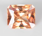 Чистейший розовато-оранжевый циркон 2,94 карата