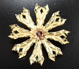 Брошь/кулон с андалузитом 0,98 карата