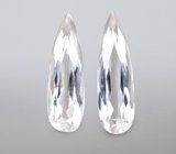 Пара бесцветных данбуритов 3,44 карата