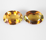 Пара полихромных турмалинов 1,43 карата