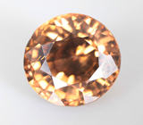 Оранжевато-желтый циркон 2,17 карата