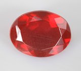 Мексиканский ограненный "огненный" опал 1,16 карата