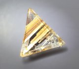 Рутиловый кварц авторской огранки 4,87 карата