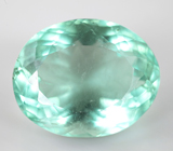 Голубовато-зеленый флюорит 13,92 карата