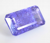 Крупный насыщенный танзанит 9,56 карата