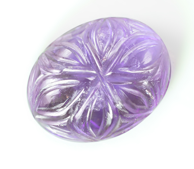 Резной аметист 11,73 карата