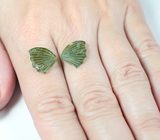 Пара резных турмалинов 5,64 карата