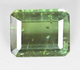 Крупный зеленый турмалин 7,51 карата
