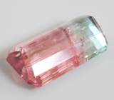 Редкое сочетание цветов! Крупный "неоновый" арбузный турмалин 11,92 карата