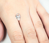 Чистейший бесцветный циркон 3,32 карата