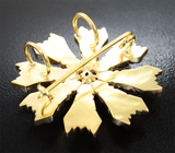 Брошь/кулон с андалузитом 0,98 карата