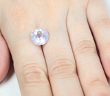 Чистейший лавандовый аметист авторской огранки 4,59 карата