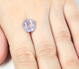 Чистейший лавандовый аметист авторской огранки 3,86 карата