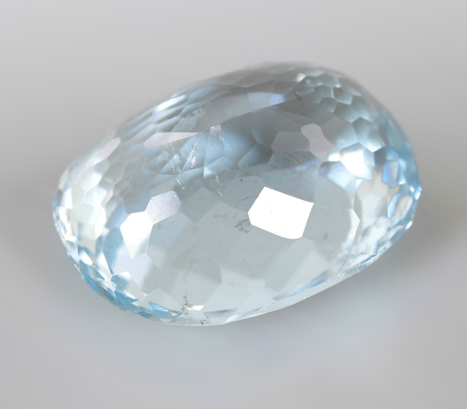 Насыщенный аквамарин 3,44 карата