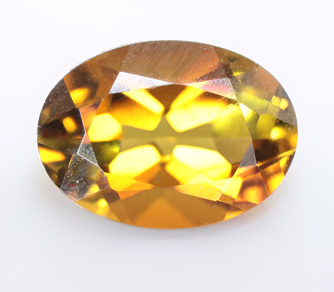 Полихромный турмалин 0,96 карата