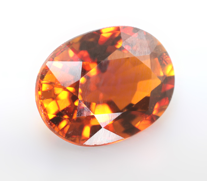 Полихромный турмалин 0,76 карата