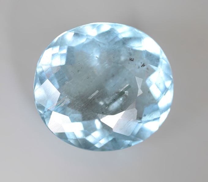Насыщенный аквамарин 4,52 карата