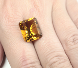 Яркий цитрин лазерной огранки 14,16 карата