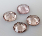 Набор из 4 гранатов со сменой цвета 1,22 карата