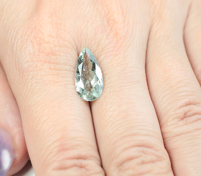 Мятно-зеленый турмалин 3,59 карата