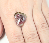 Резной арбузный турмалин 9,27 карата