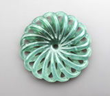 Крупный резной нефрит 18,66 карата