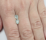 Редкая пара параиба турмалинов 1,34 карата