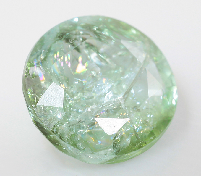 Редкий медьсодержащий турмалин 2,4 карата