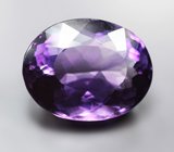 Крупный уругвайский аметист высокой чистоты 35,12 карата