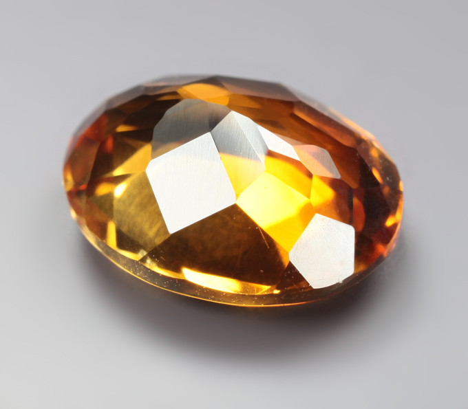 Чистейший цитрин мадейра 2,59 карата