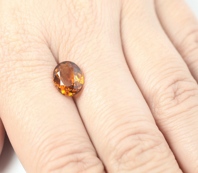 Чистейший цитрин мадейра 2,59 карата