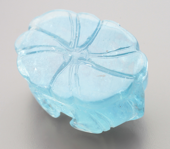 Резной аквамарин 14,61 карата