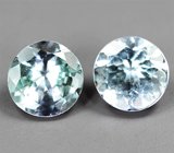 Пара полихромных цоизитов 1,89 карата