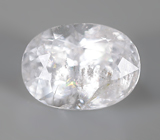 Пусеты с уральским фенакитом 1,04 карата и шпинелью