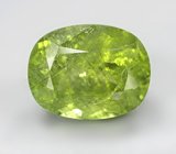 Крупный перидот с включением рутила 9,22 карата