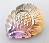 Крупный! Резной аметрин 112,2 карата