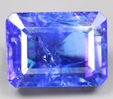 Крупный насыщенный танзанит 20,03 карата