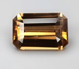 Чистейший оранжевато-желтый циркон 2,64 карата