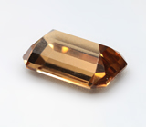 Чистейший оранжевато-желтый циркон 2,64 карата