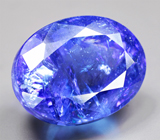 Крупный насыщенный танзанит 10,57 карата