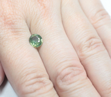 Редкий зеленый циркон 2,21 карата