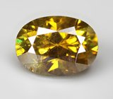 Зеленовато-желтый сфалерит 0,89 карата